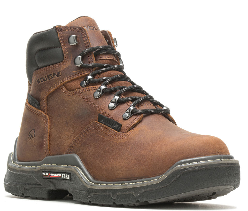 Wolverine Men's Raider DuraShocks Composite Toe 6 In Metatarsal Guard