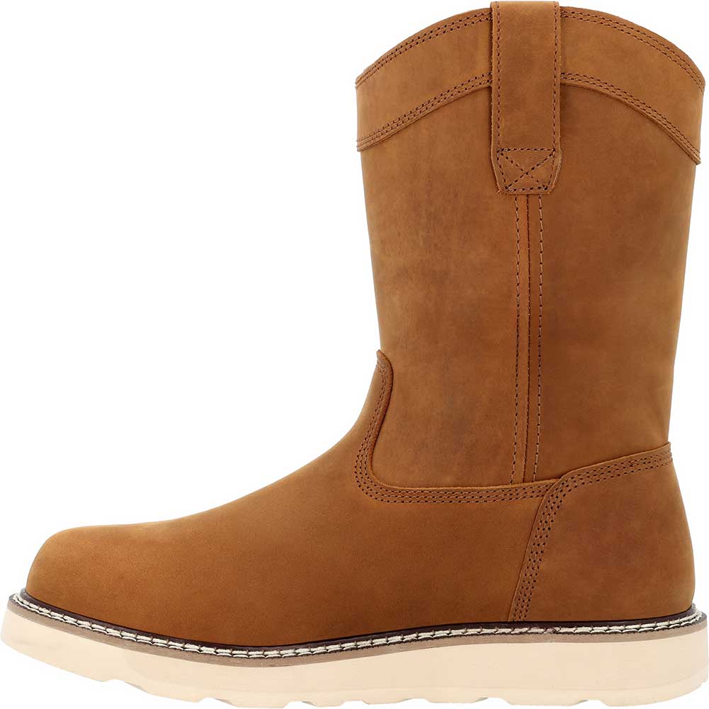 Georgia Boot Men's Core 37 Soft Toe Waterproof 10 Inch Pull On Wedge