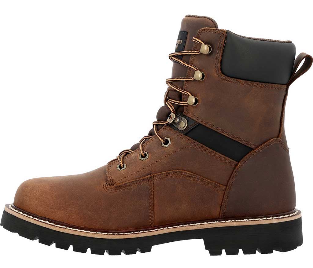 Georgia Boot Men's Core 37 Steel Toe Waterproof 8 Inch Work