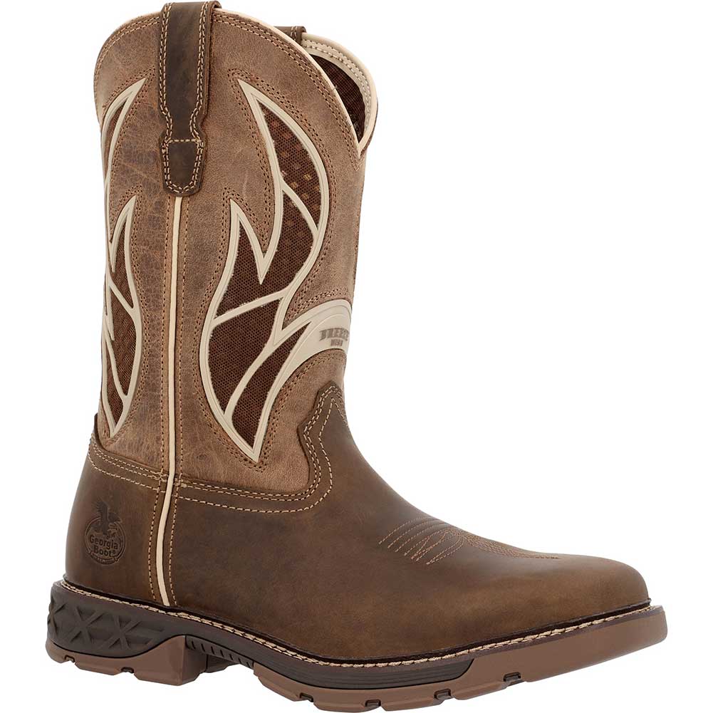Georgia Boot Men's Carbo-Tec FLX 11 Inch InsulKul Pull-On Work Boot