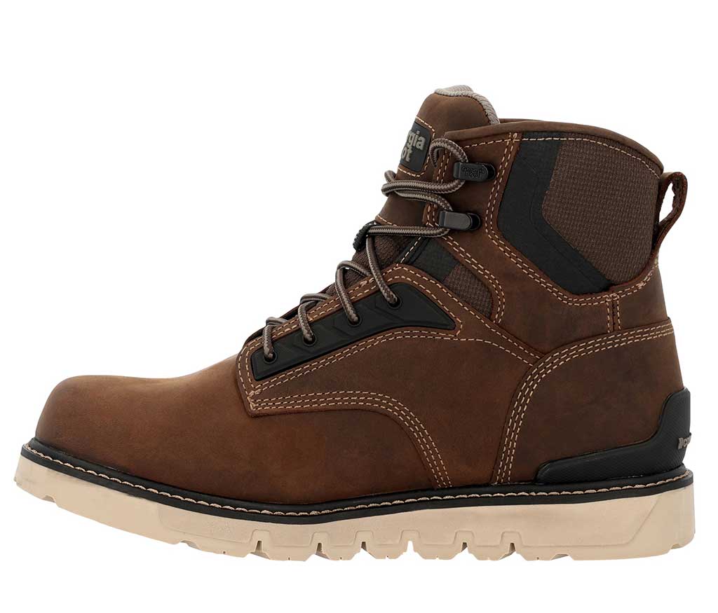 Georgia Boot Men's Carbon Flex Wedge 6 Inch Carbon Composite Toe