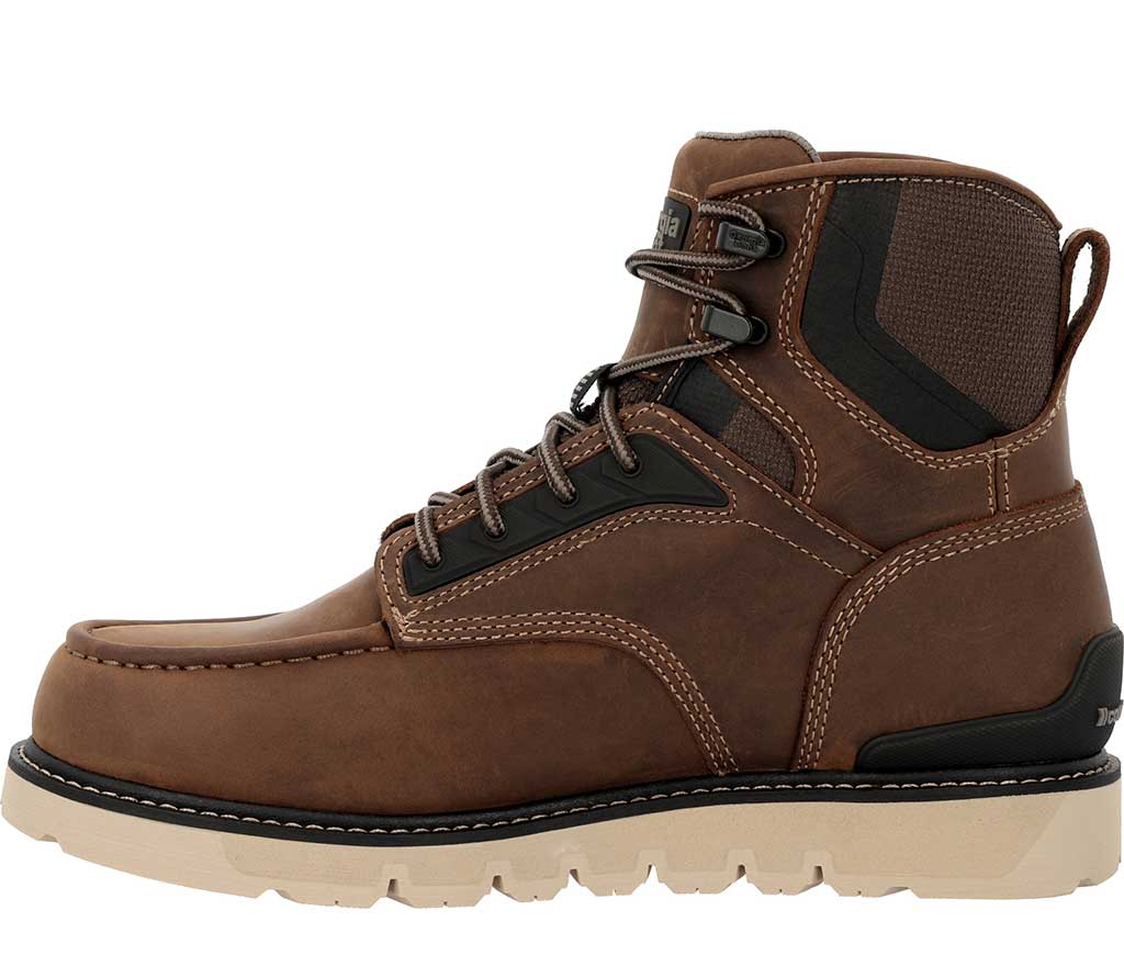 Georgia Boot Men's Carbon Flex Wedge Waterproof Moc Soft Toe Boot