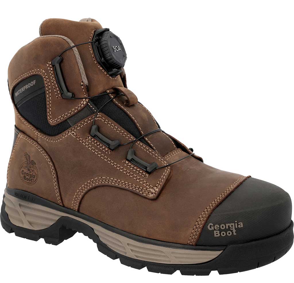 Georgia Boot Men's BOA DuraBlend Edge Alloy Toe Waterproof Work Boot