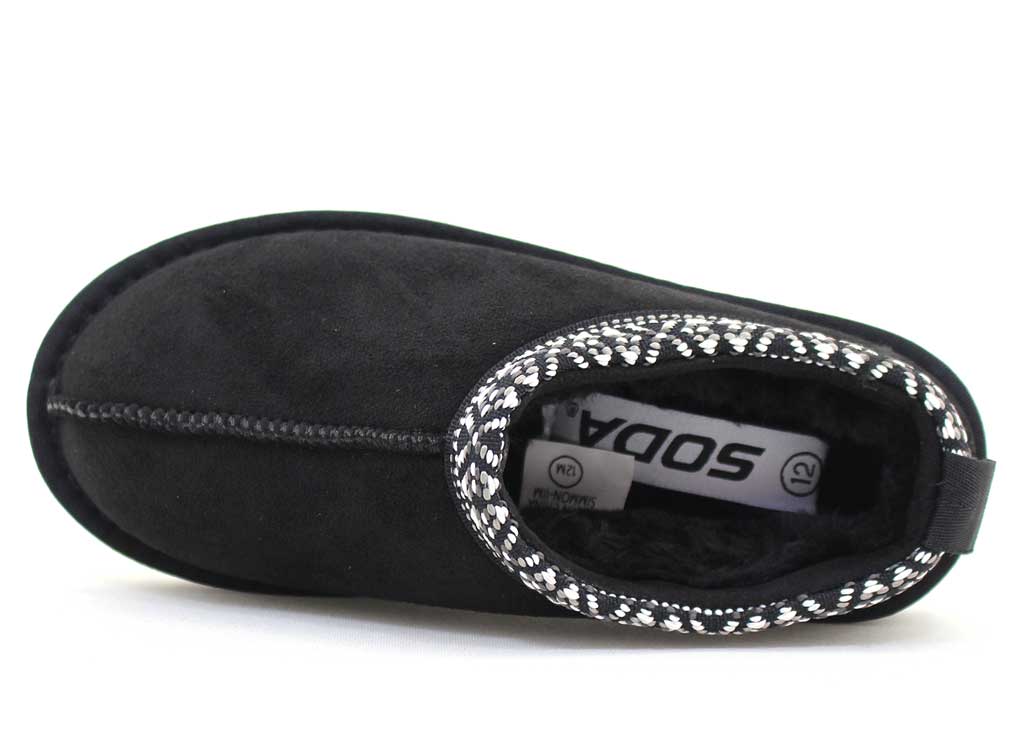 Soda Kids Simmon Embroidered Slipper Clog