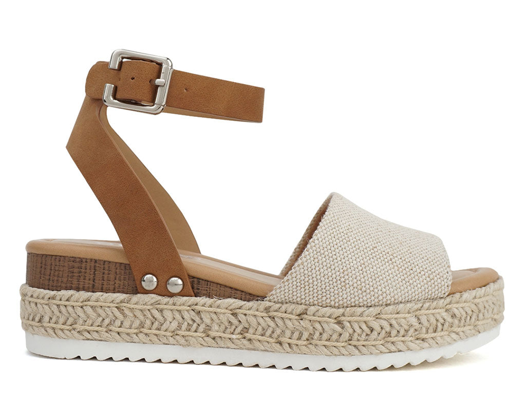 Soda Kids Top-2 Espadrille Wedge Sandals