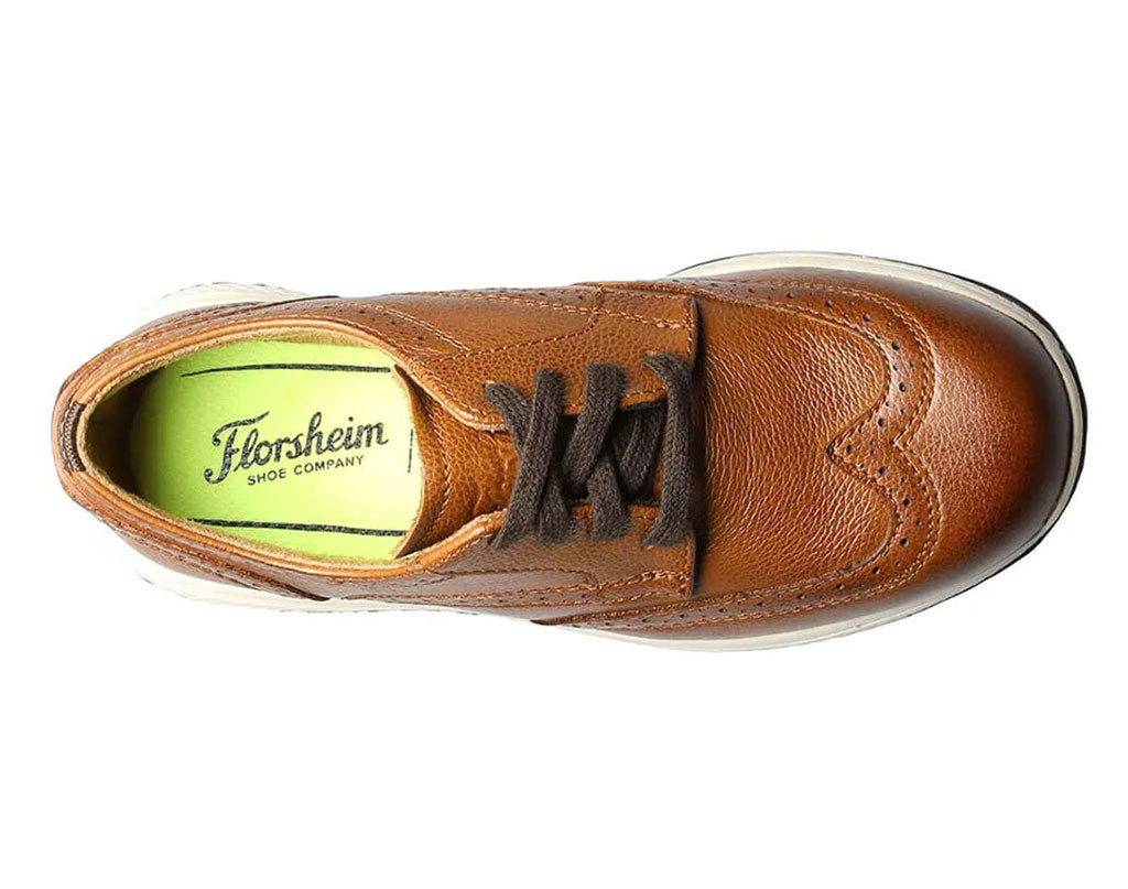 Florsheim Kids Great Lakes Jr. Wingtip Oxfords