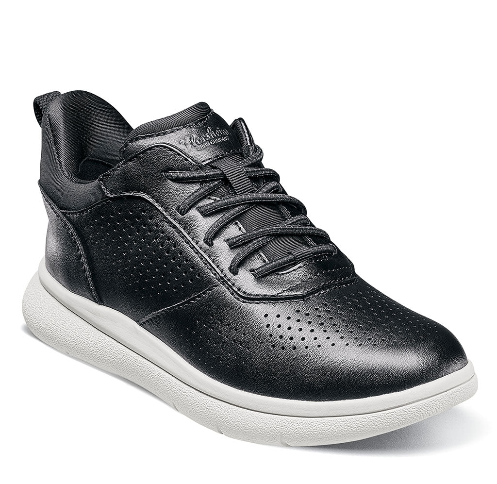 Florsheim Kids Fleet Jr. Perf Toe Elastic Lace Sneaker