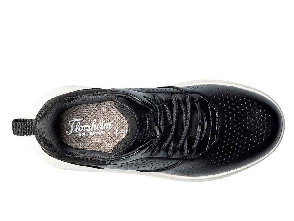Florsheim Kids Fleet Jr. Perf Toe Elastic Lace Sneaker
