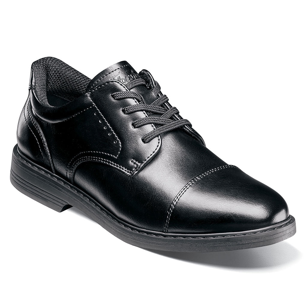 Florsheim Kids Highrise Jr. Elastic Cap Toe Hands Free Oxfords