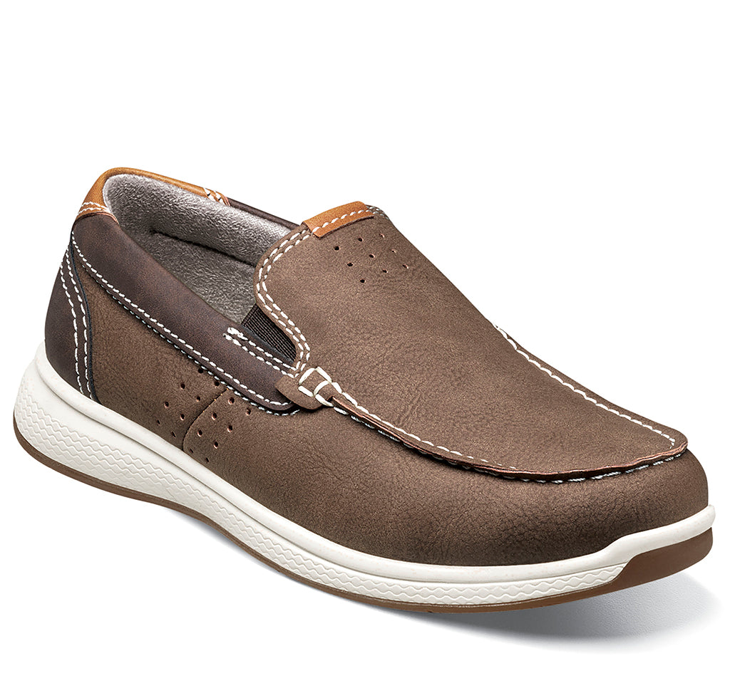 Florsheim Kids Crossover Jr. Moc Toe Slip-On Sneaker