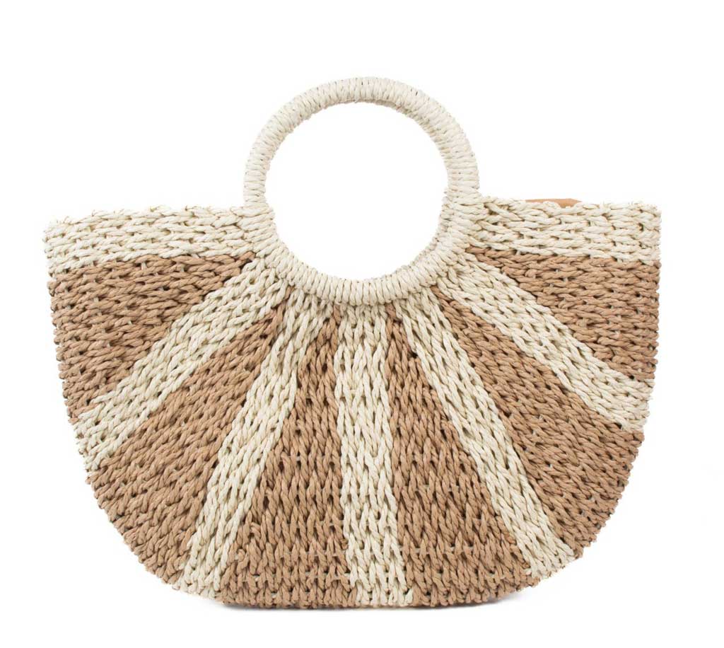Nollia Straw Handle Bag