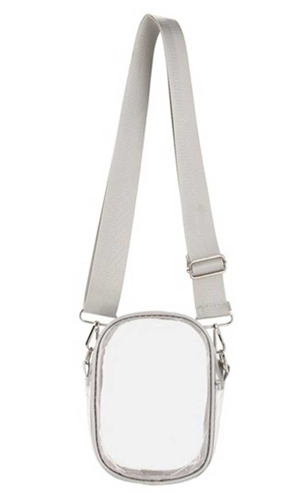 Nima See Through PVC Crossbody