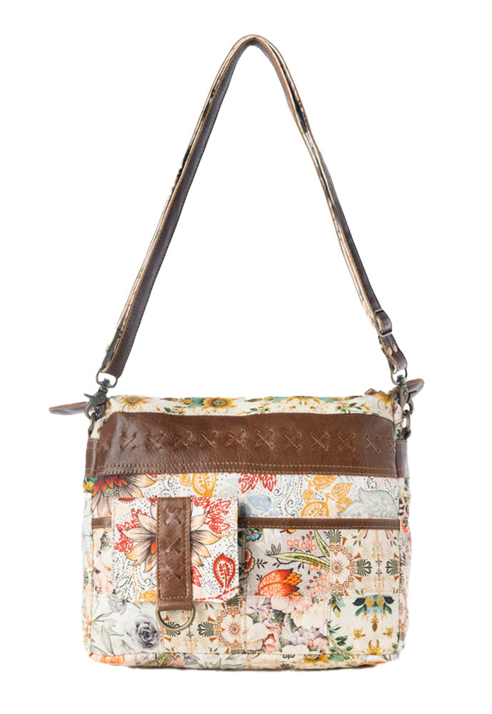 Myra Bag Posy Mesa Upcycled Canvas Bag