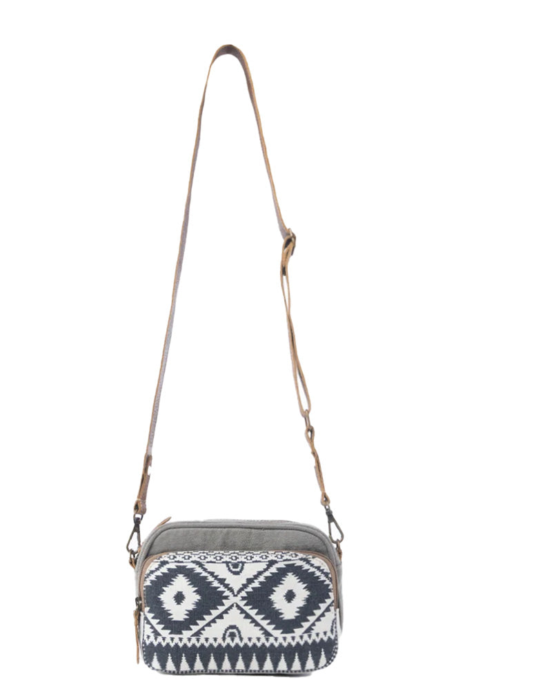 Myra Bag Temptation Tribal Pattern Small Crossbody Bag