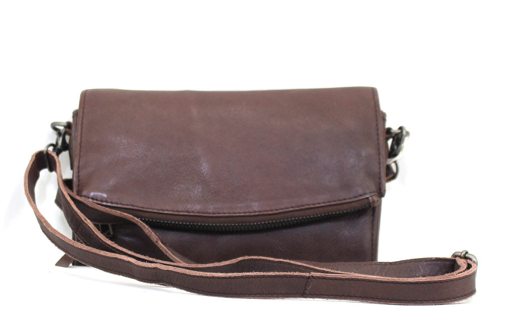 Paul And Taylor Leather Flap Crossbody