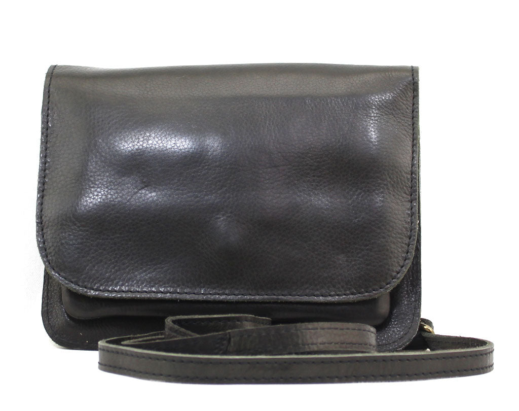 Johns Creek RFID Leather Flap Crossbody