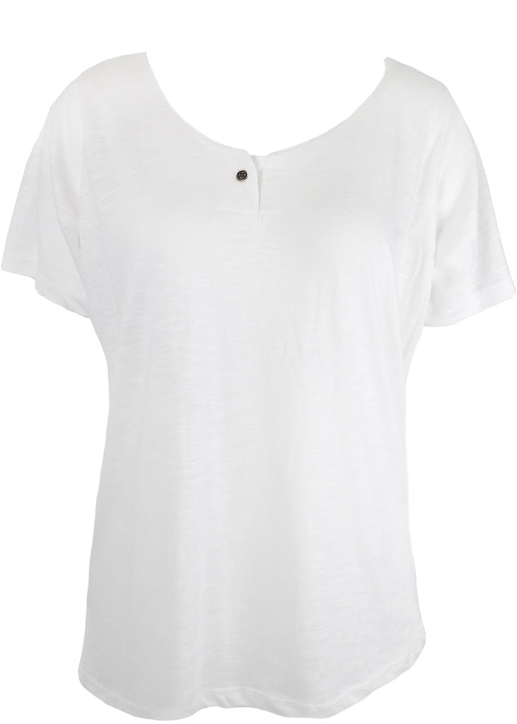 Stillwater Supply Co. Ladies One Button Henley