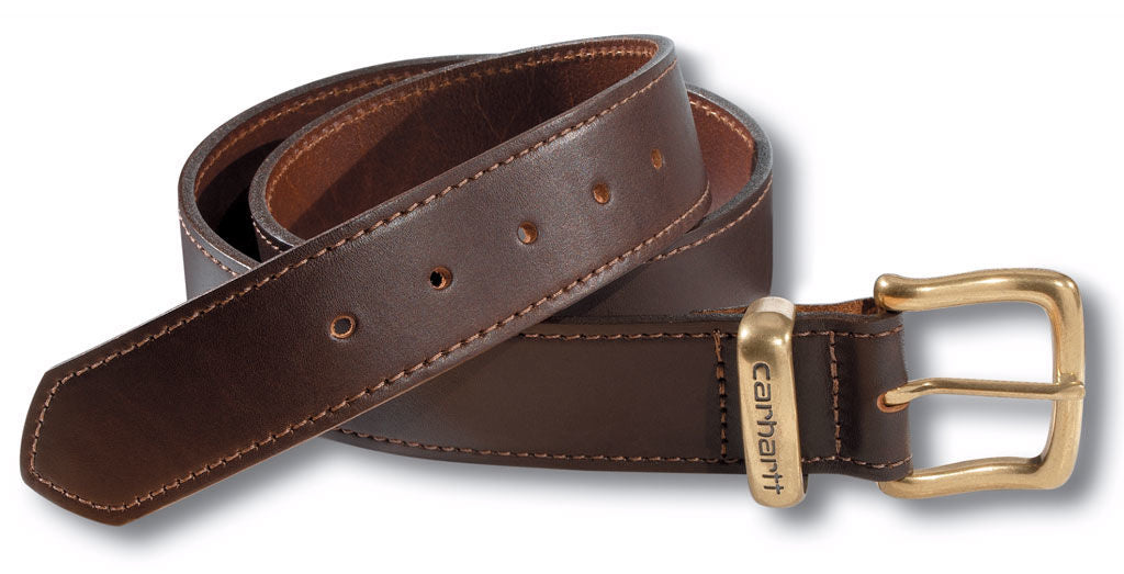 Carhartt Jean Brown Leather Belt