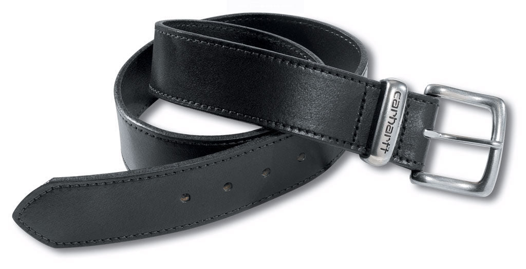 Carhartt Jean Black Leather Belt