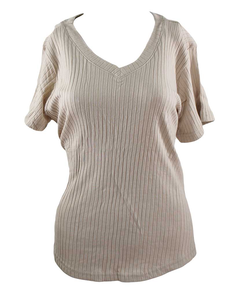 Stillwater Supply Co. V-Neck Short Sleeve Top