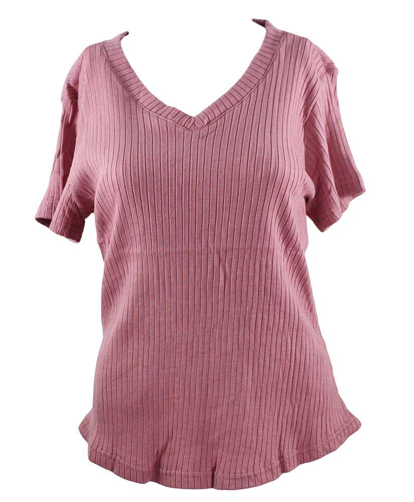 Stillwater Supply Co. V-Neck Short Sleeve Top