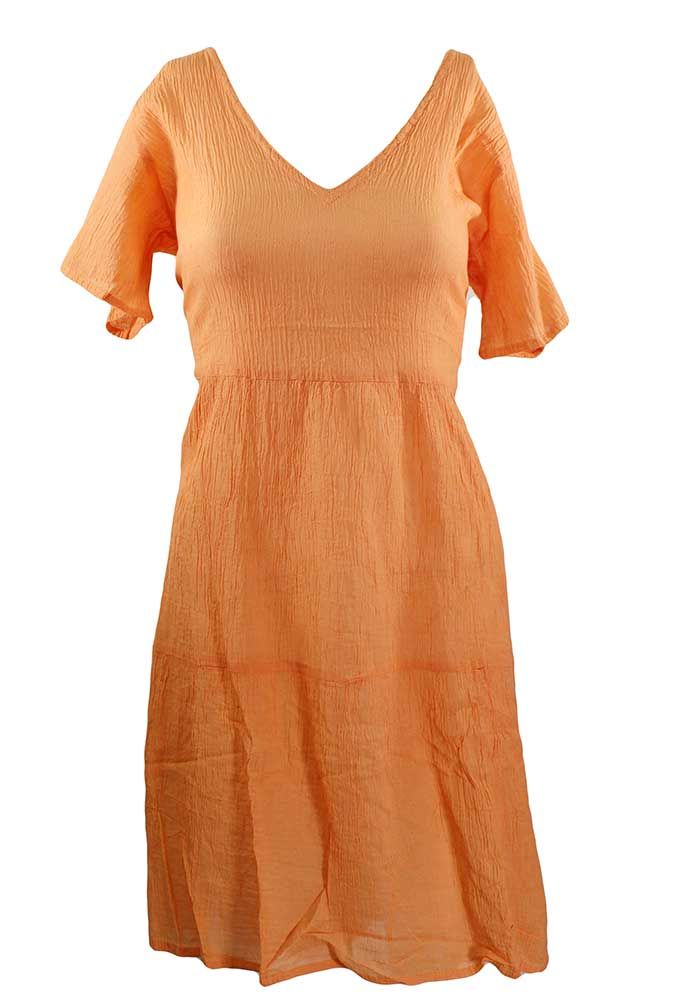 Stillwater Supply Co. Crepe Trered Dress