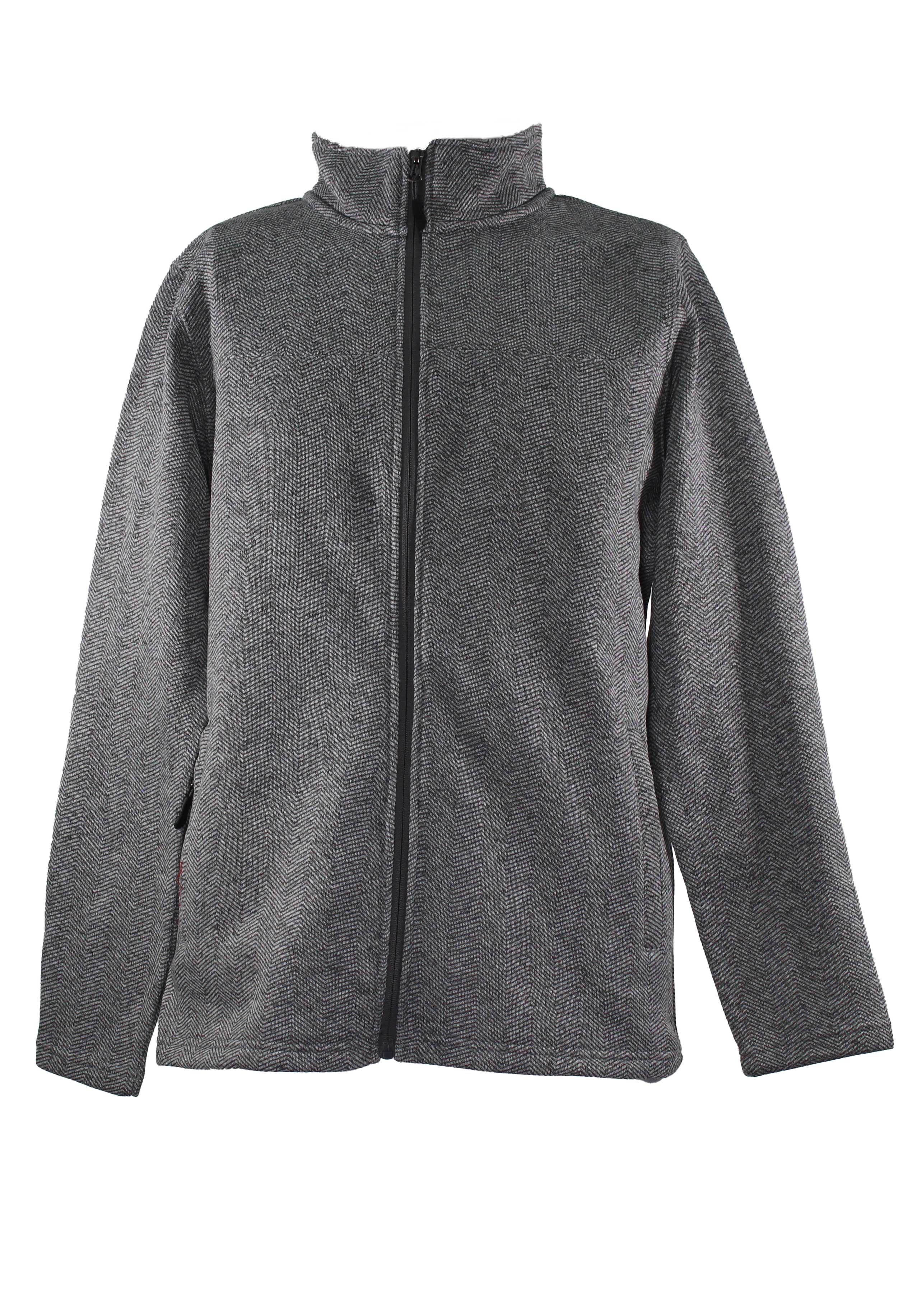 Stillwater Supply Co. Men's Full Zip Herringbone