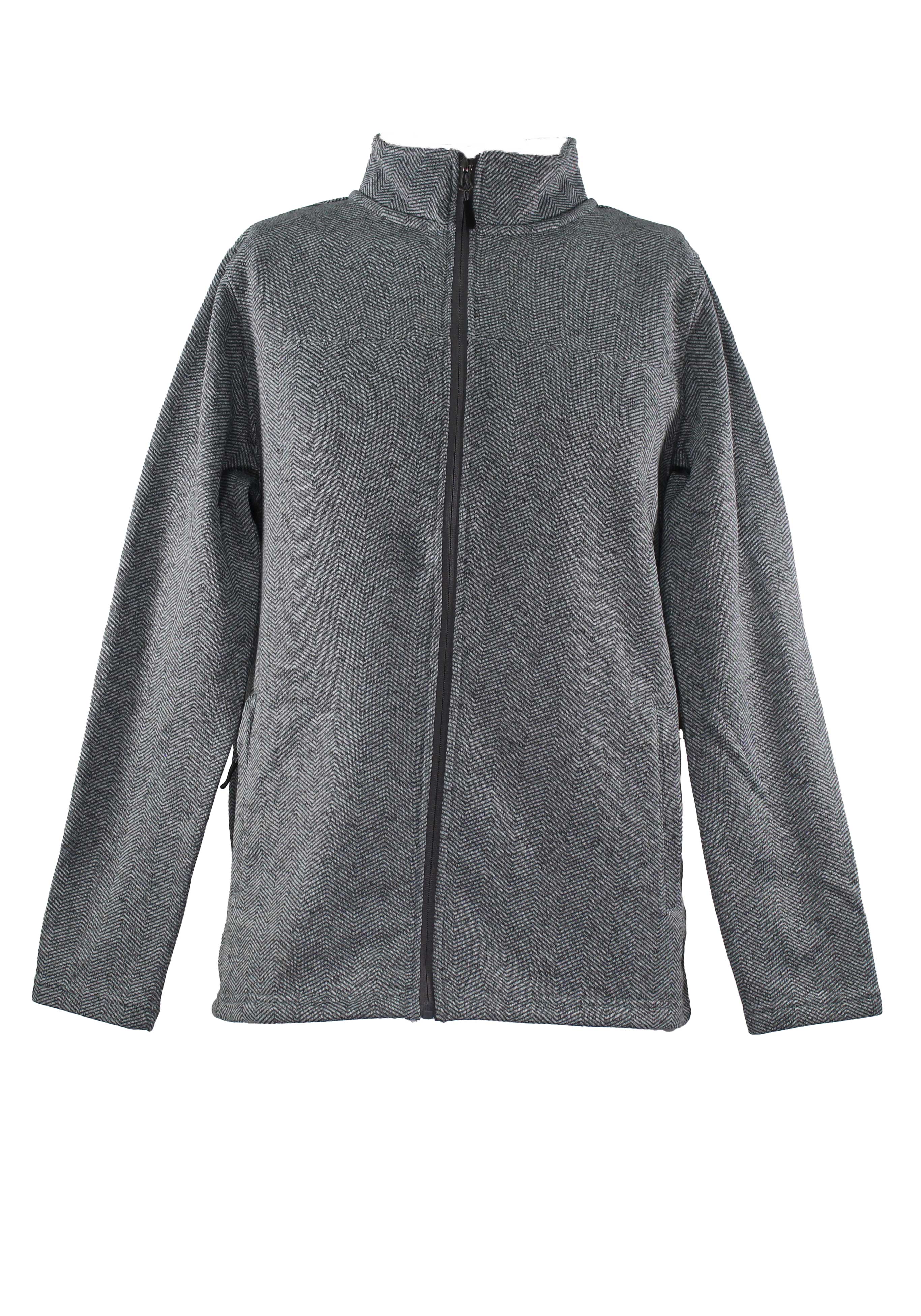 Stillwater Supply Co. Men's Full Zip Herringbone