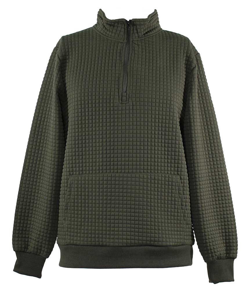 Stillwater Supply Co. Men's Waffle Fleece 1/4 Zip Pullover