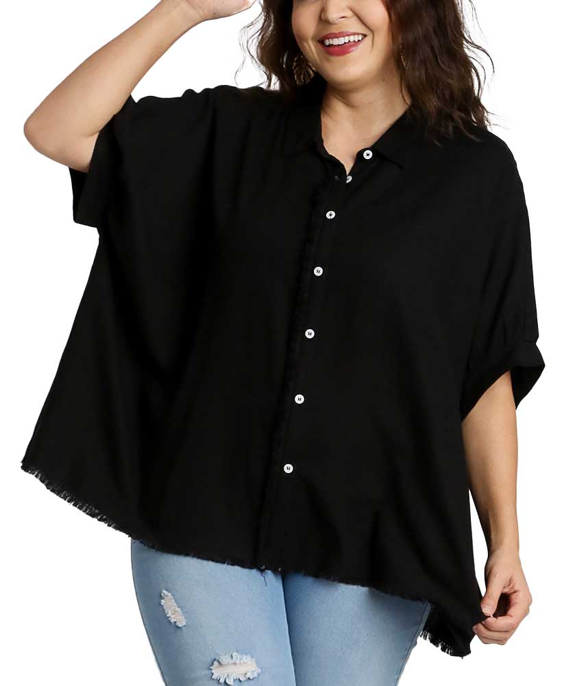 Umgee USA Linen Button Tunic