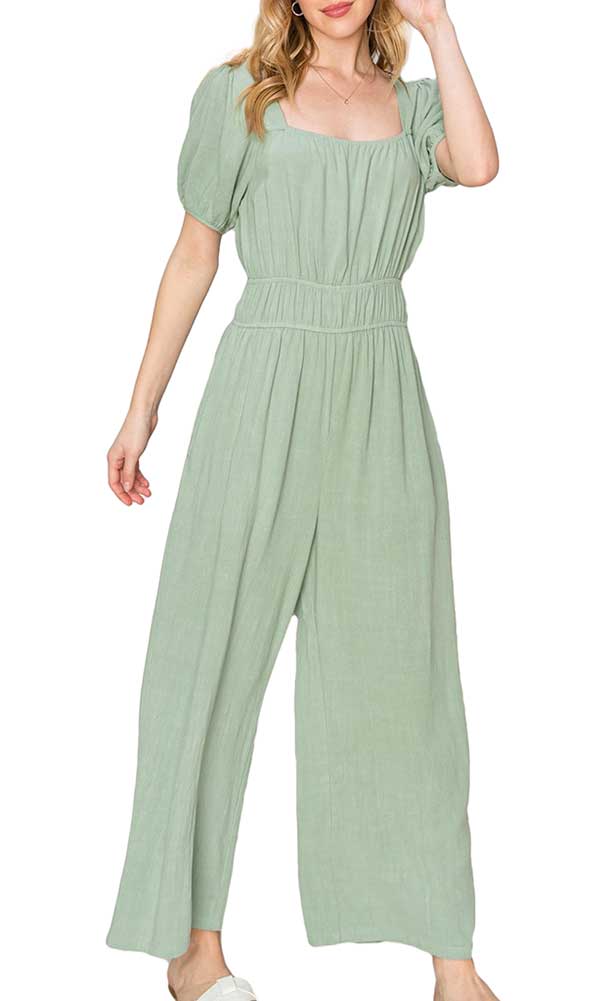 Hyfve Linen Blend Jumpsuit