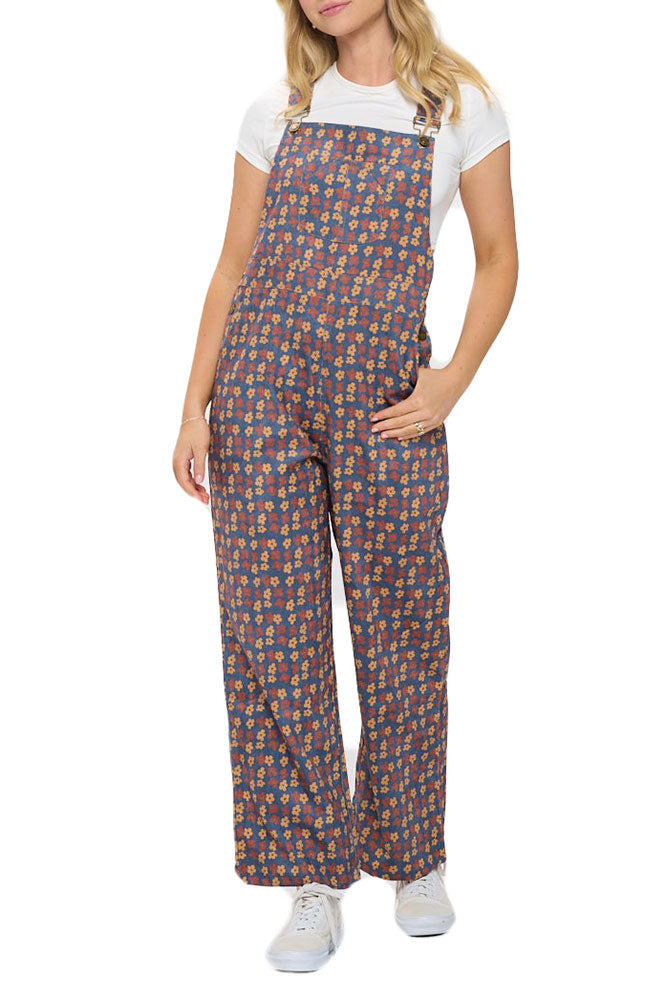 SM Wardrobe Poppy Floral Print Overalls