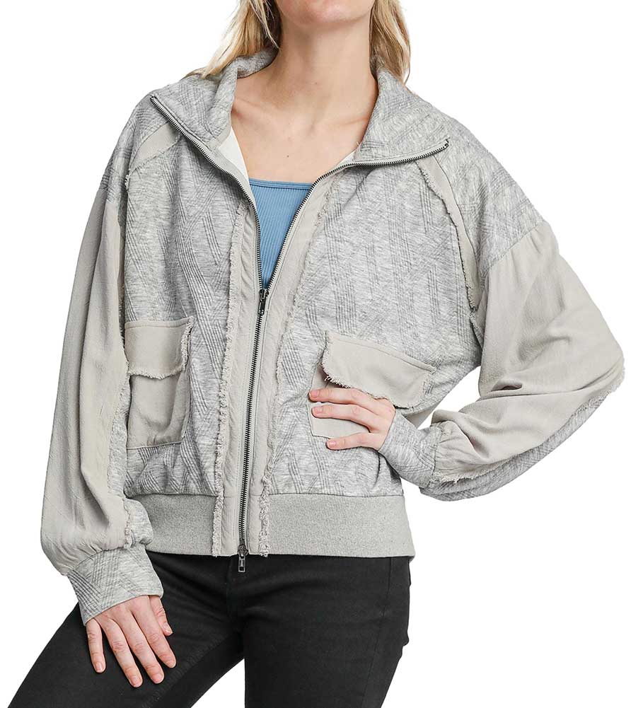 Umgee USA Jacket Zipper Pocket