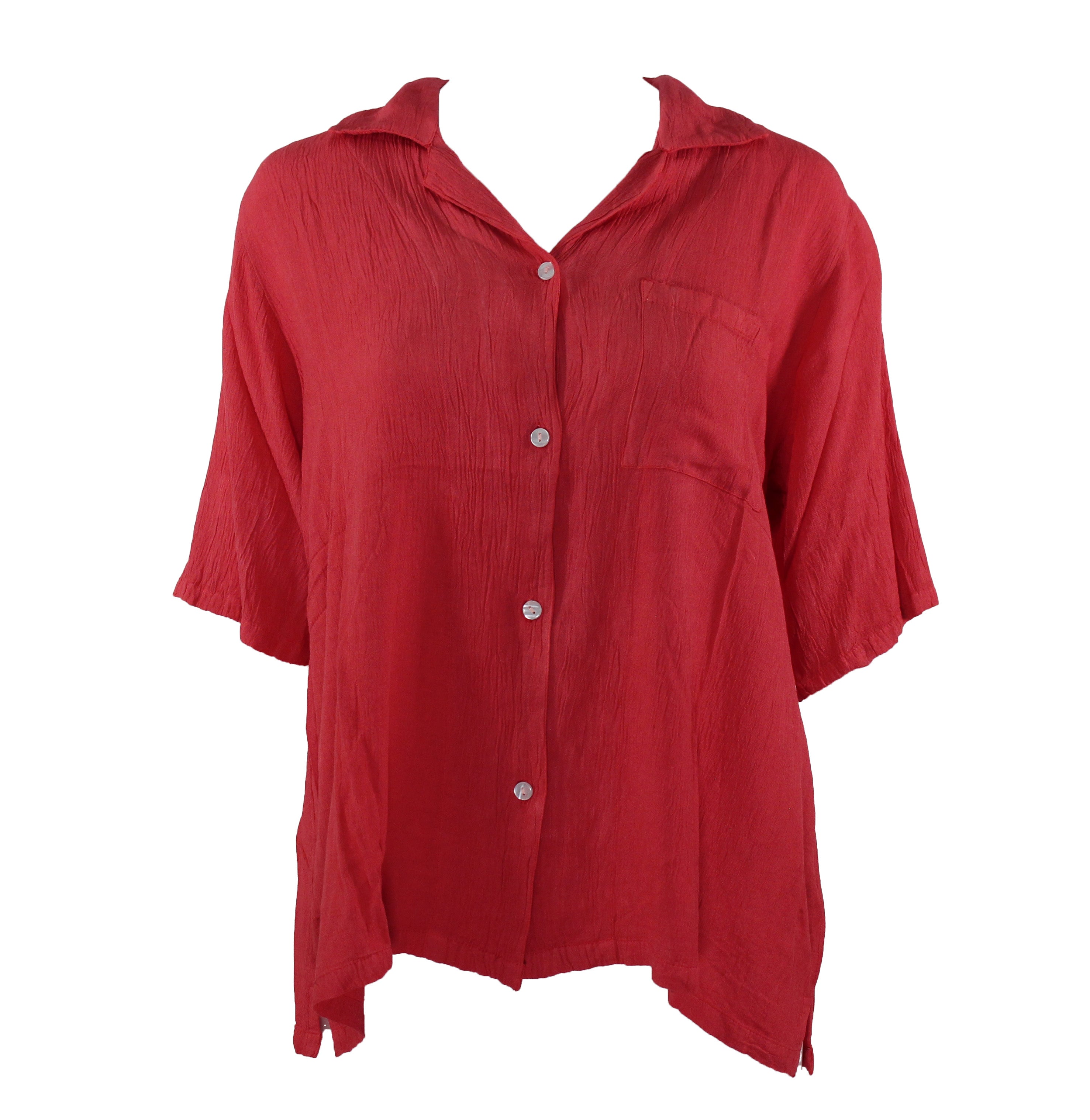 Stillwater Supply Co. Ladies Rayon Crepe Camp Shirt