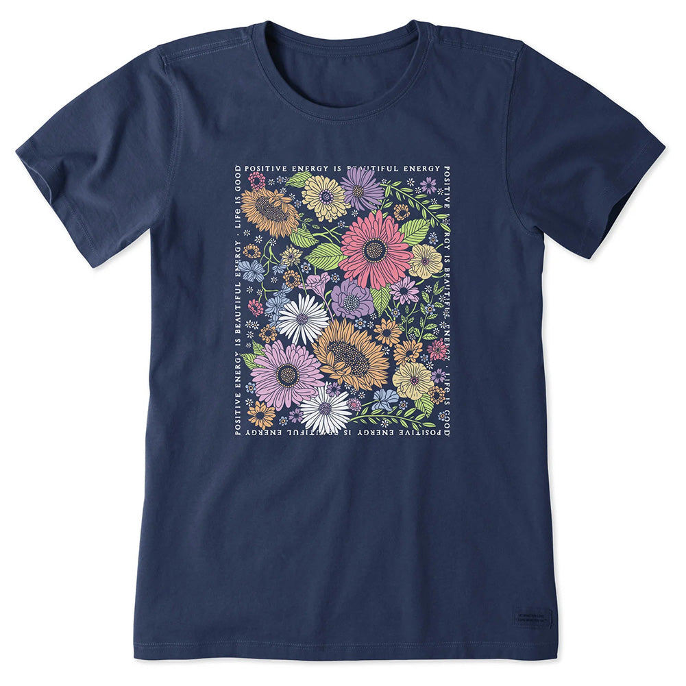 Life Is Good Women's Wildflower T-Shirt