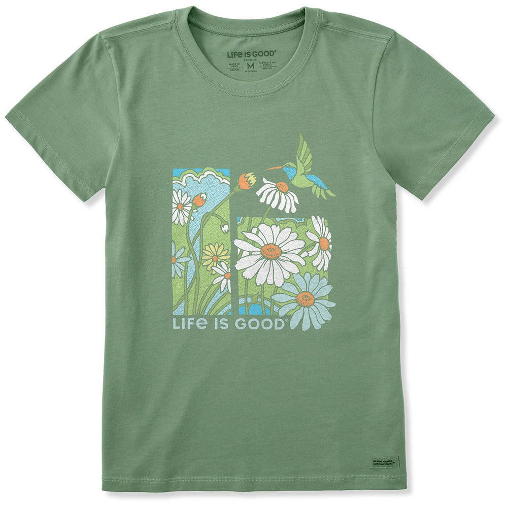 Life Is Good Women's Hummingbird T-Shirt