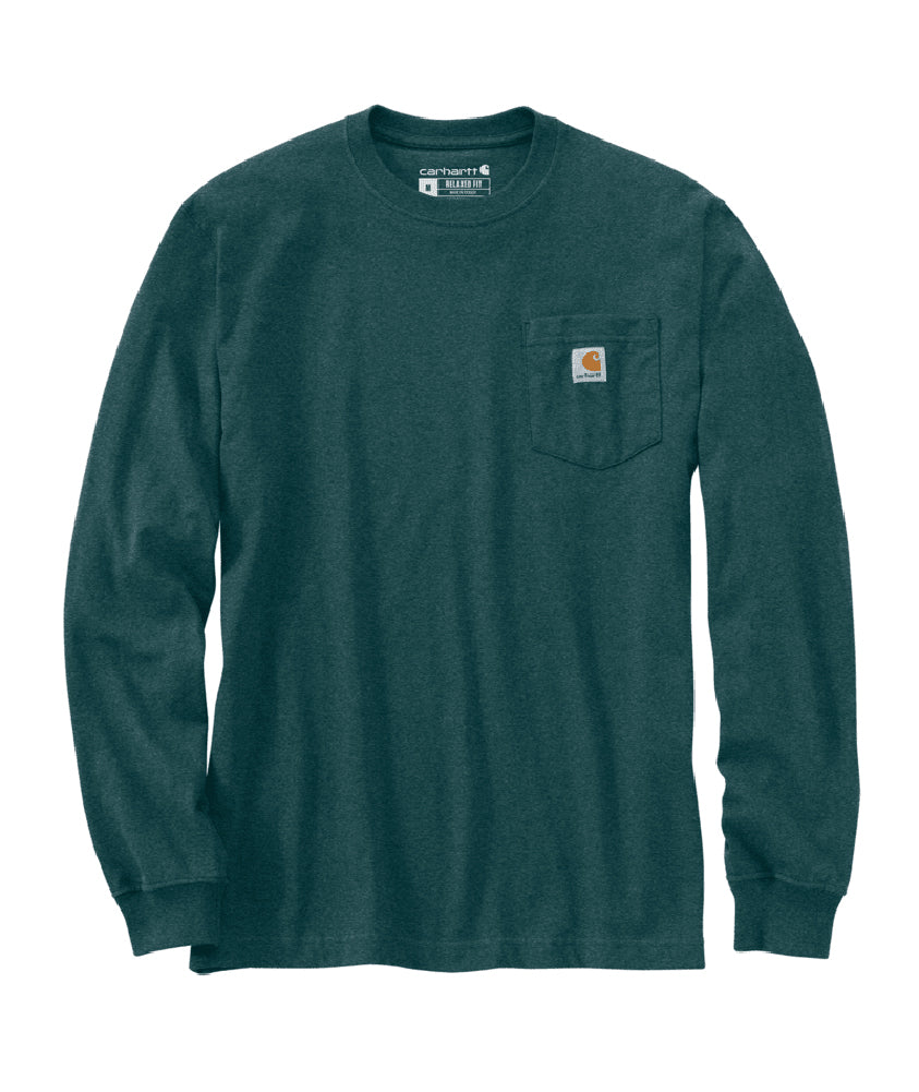 Carhartt Relaxed Fit Heavyweight Long-Sleeve Mountain Graphic T-Shirt