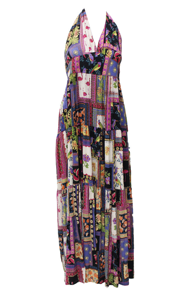 Angie Clothing Halter Maxi Dress