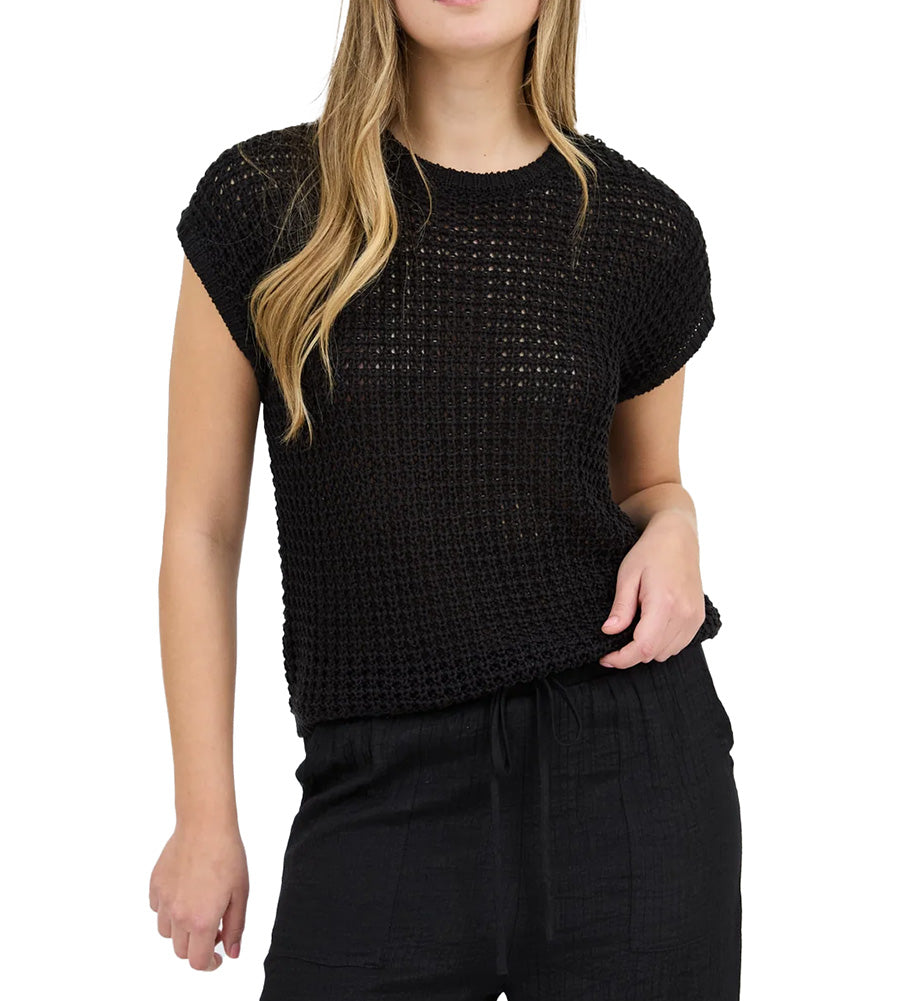 Blu Pepper Crochet Top