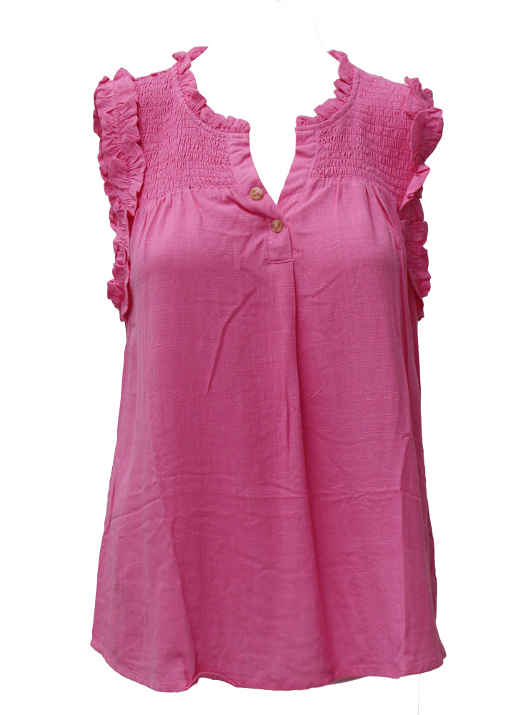 Blu Pepper Ruffle Top