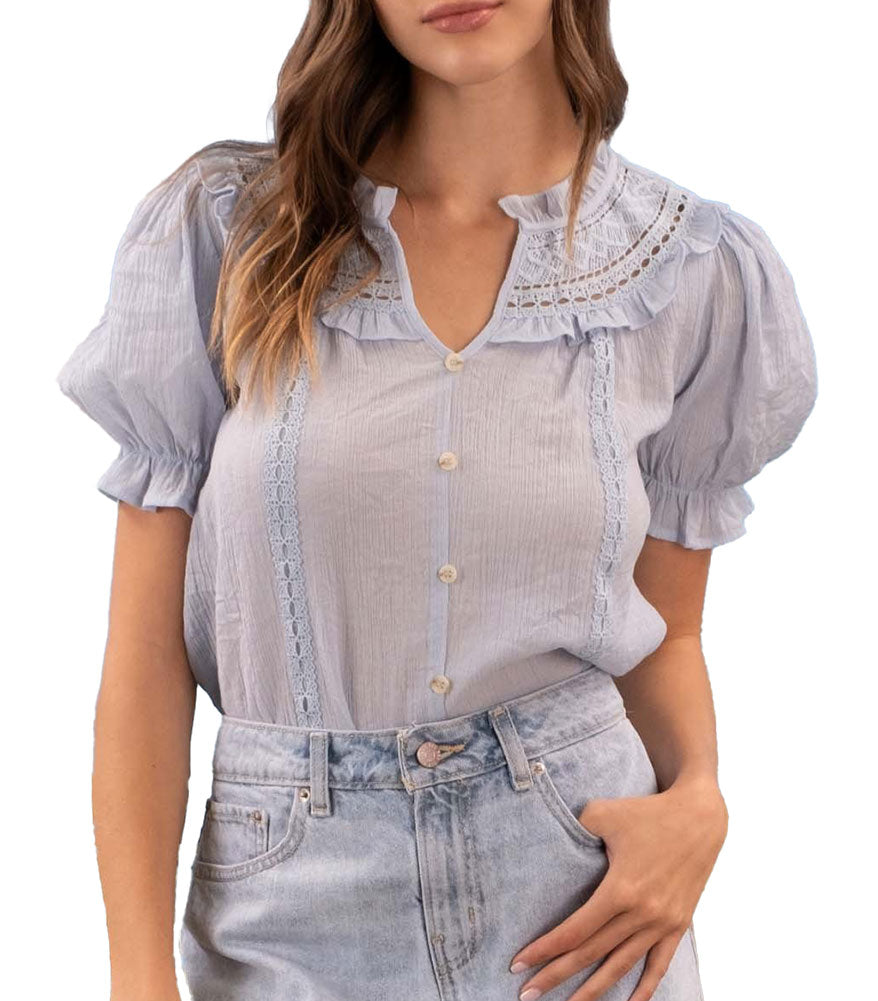 Blu Pepper Smock Top