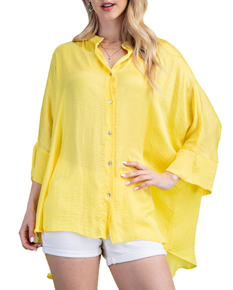 GiGiO 3/4 Satin Tunic