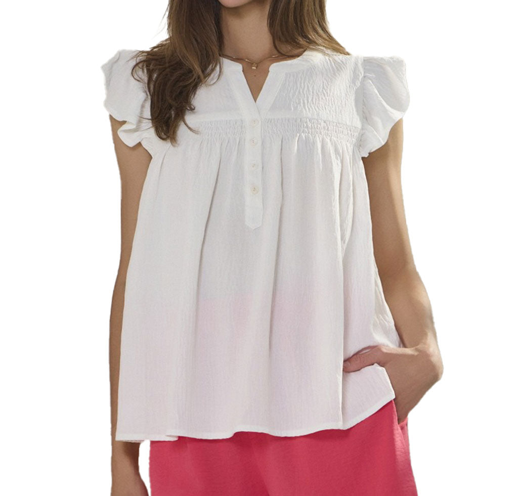 Oddi Ruffle Top
