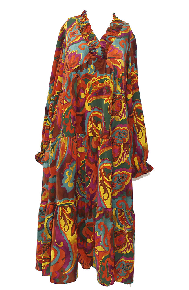 Easel Sophia Woven Midi Dress