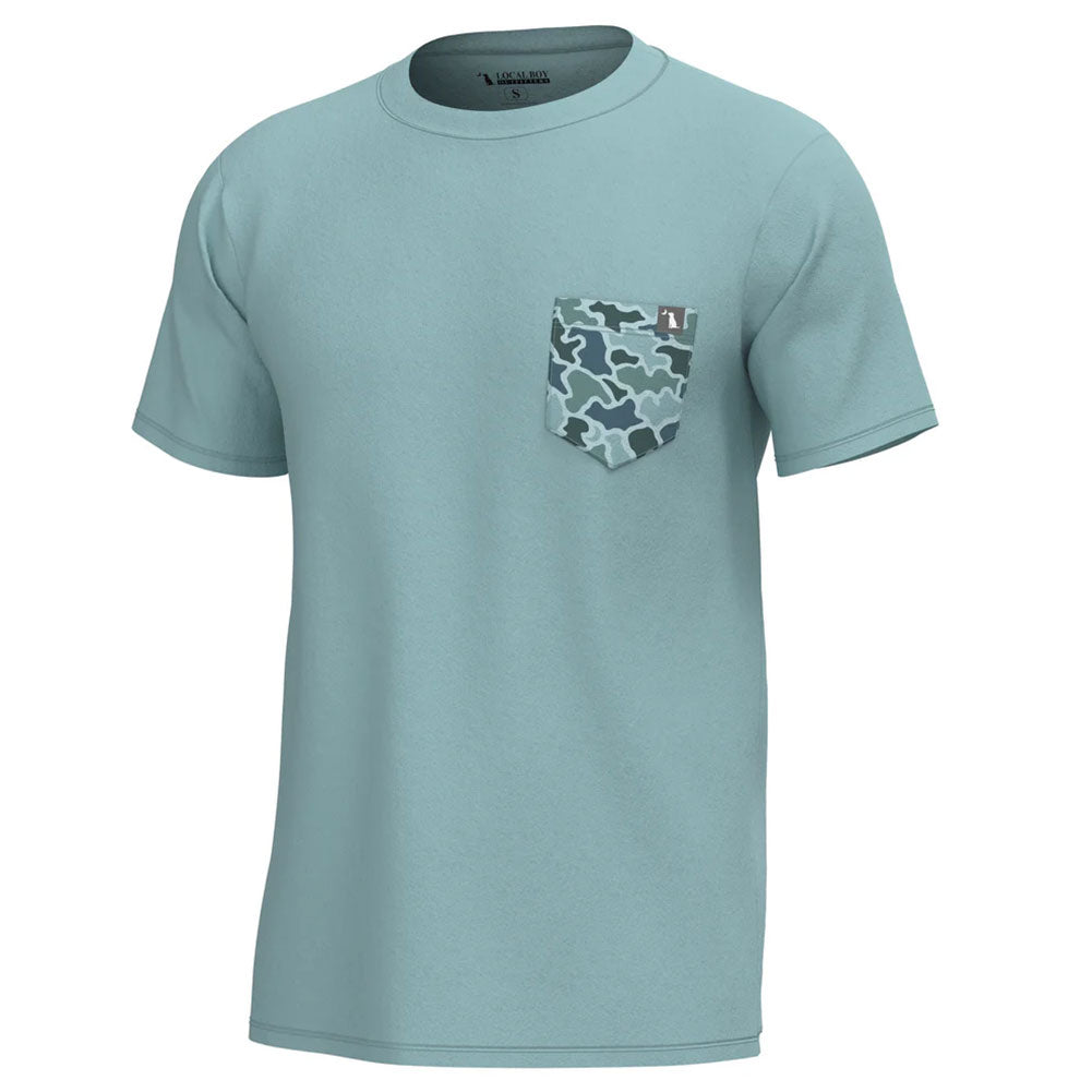 Local Boy Outfitters Men's Heather Blend Crew T-Shirt