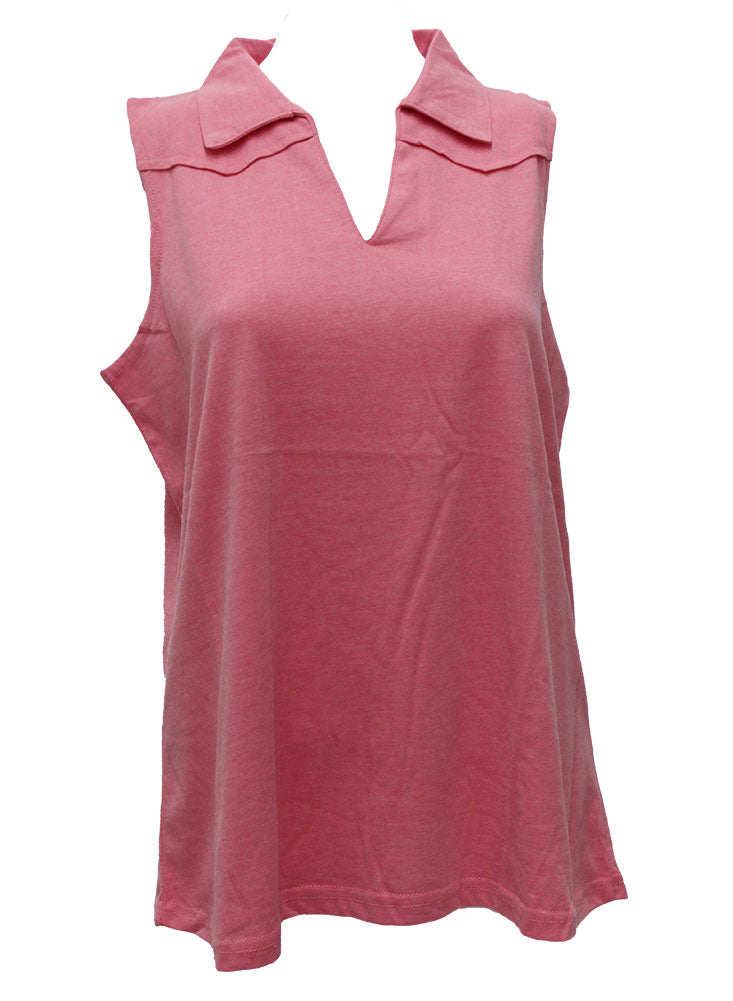 Canyon Guide Ladies Dottie Western Sleeveless Popover