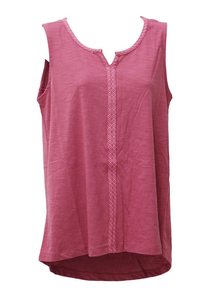 Stillwater Supply Co. Ladies Leslie Embroidered Tank