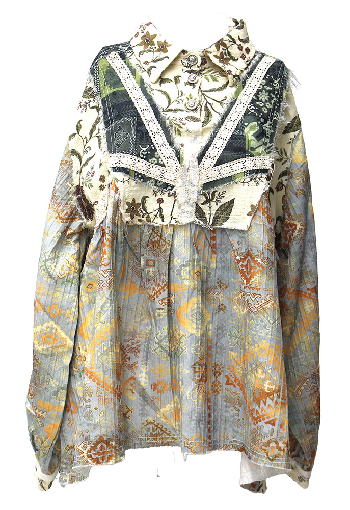 Pol Clothing Buttondown Tunic