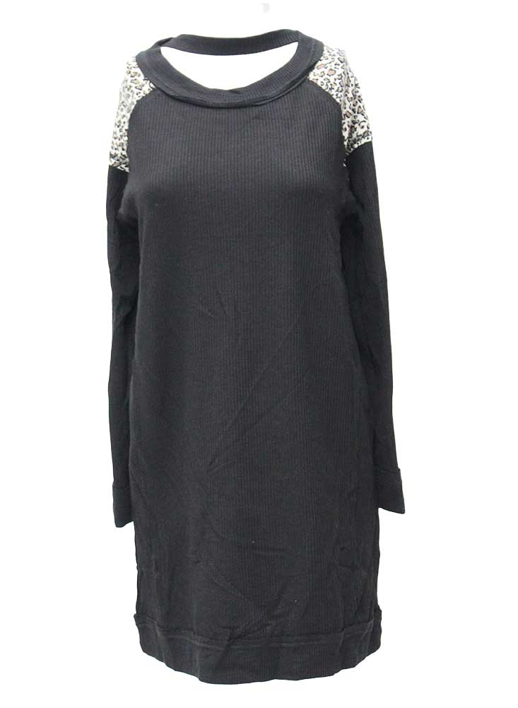 Umgee USA Long Sleeve Tunic Dress