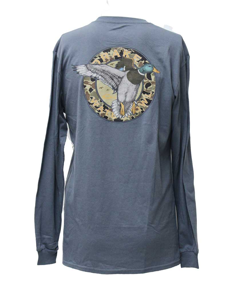Drake Circle Mallard Long Sleeve T-Shirt